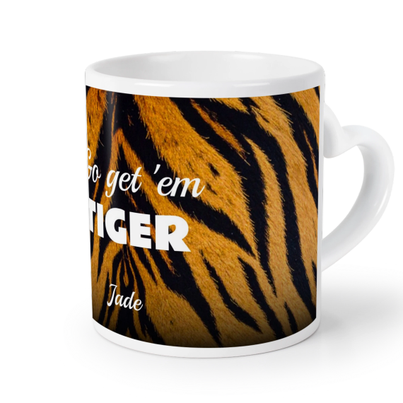 Imprimé tigre - Texte Imprimé tigre - Texte