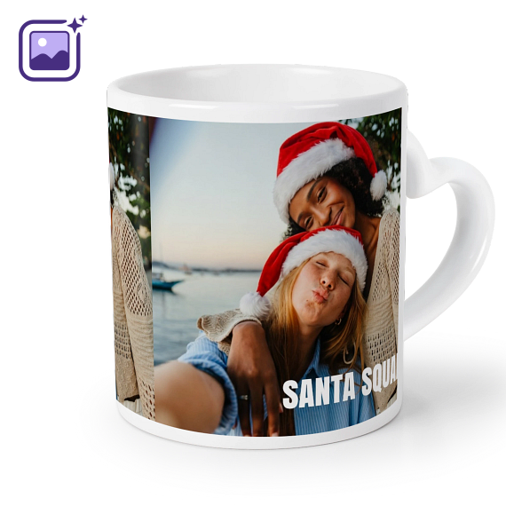 Bold Text Full Photo Filter Xmas Hat Bold Text Full Photo Filter Xmas Hat