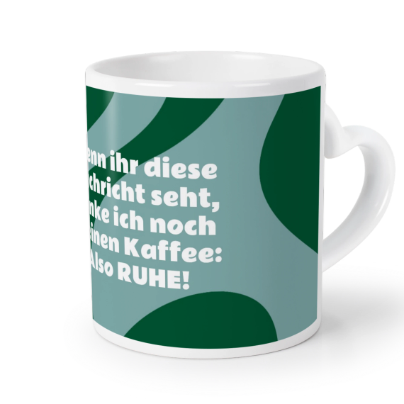 Herztasse mit Foto personalisiert Herztasse mit Foto personalisiert