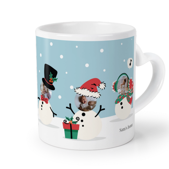Mug anse en coeur