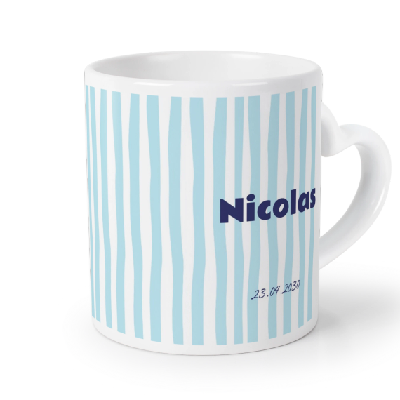Organic Stripes Bold Text