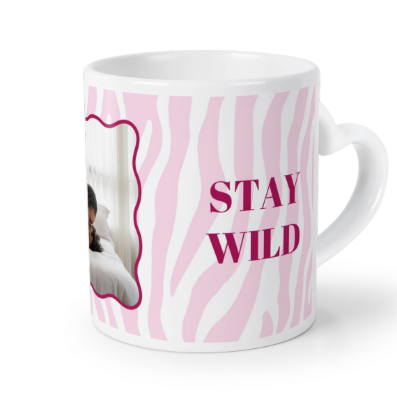 Zebra Swirly Frame