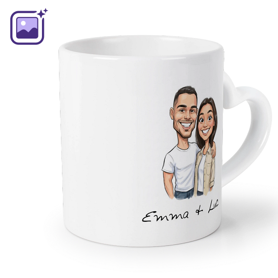 Text Photo Filter Caricature