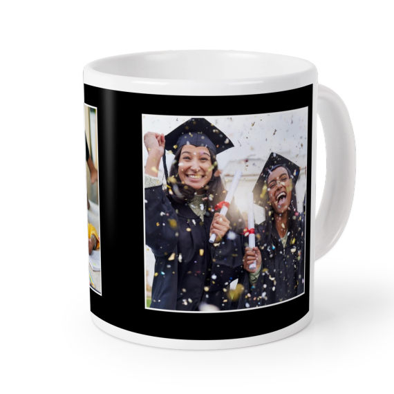 Schwarzer Fotorahmen Tasse Schwarzer Fotorahmen Tasse
