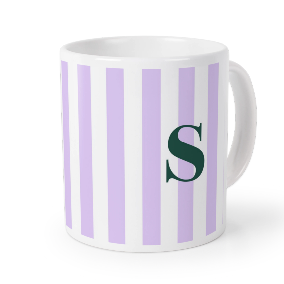 Simple Stripes Initial