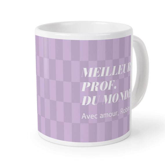 Motif damier long - Texte Motif damier long - Texte
