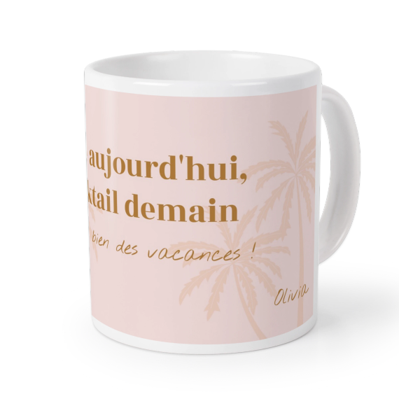Ombre de palmier - Texte