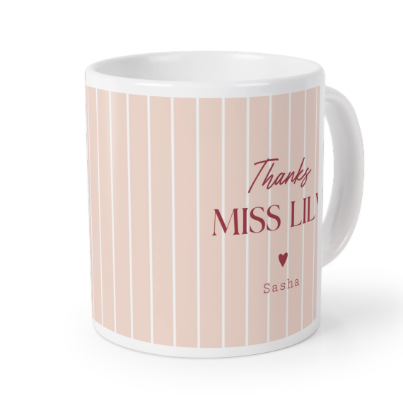 Thin Stripes Heart - Text Only Thin Stripes Heart - Text Only