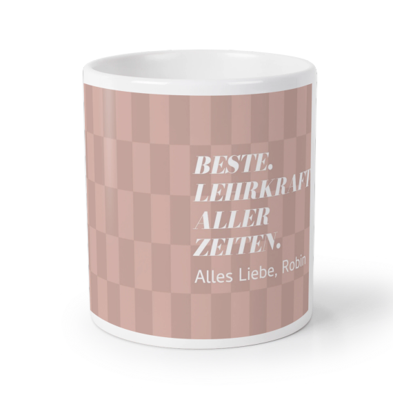 Langgezogenes Karomuster - Nur Text Langgezogenes Karomuster - Nur Text