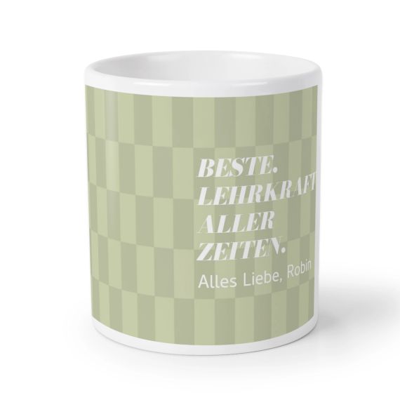 Long Checker Pattern - Text Only