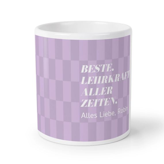 Long Checker Pattern - Text Only