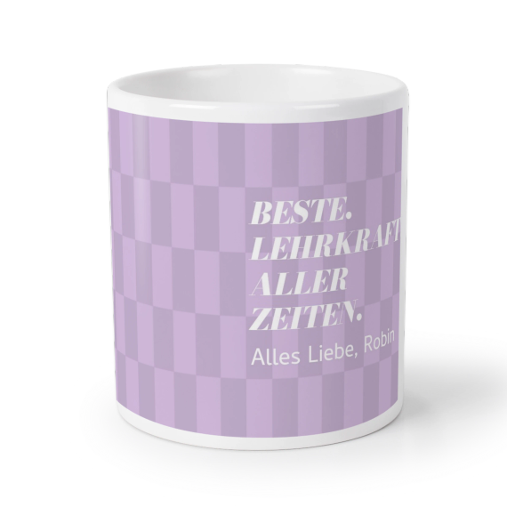 Langgezogenes Karomuster - Nur Text Langgezogenes Karomuster - Nur Text