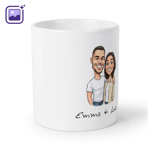 Text Photo Filter Caricature