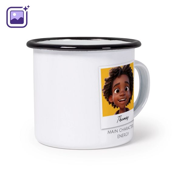 Enamel Mug Black