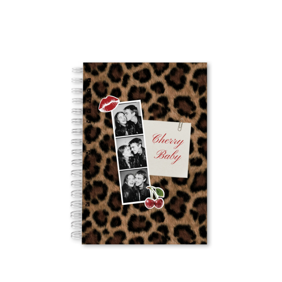 Leopard Cherry Collage