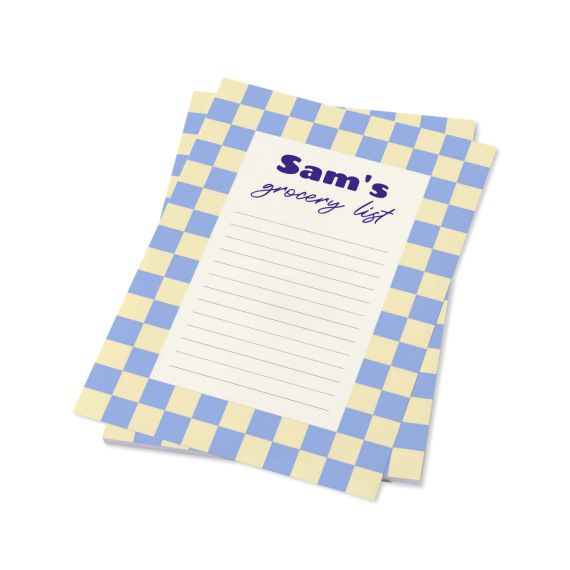 Grocery Checkers List - Text only