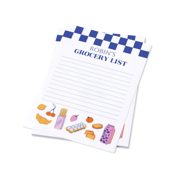 Playful Grocery List - Text only