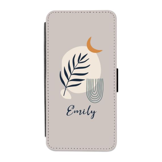 Boho Moon Shape - Text Only Boho Moon Shape - Text Only
