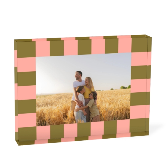 Checkered Picture Frame Checkered Picture Frame