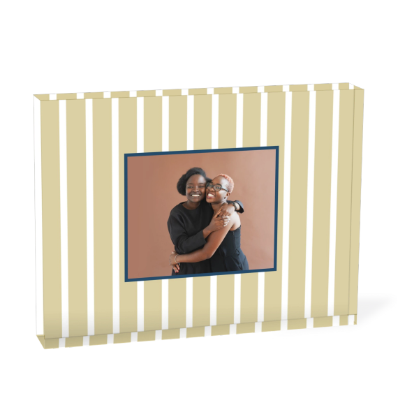 Vertical Stripes Photo Frame Vertical Stripes Photo Frame