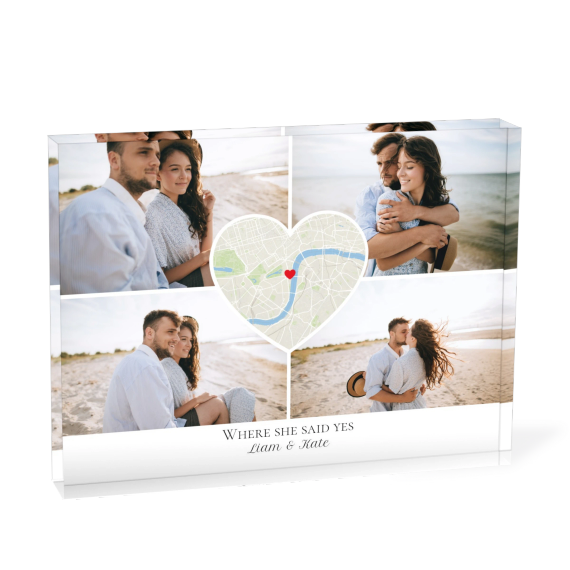 Hart kaart collage Hart kaart collage