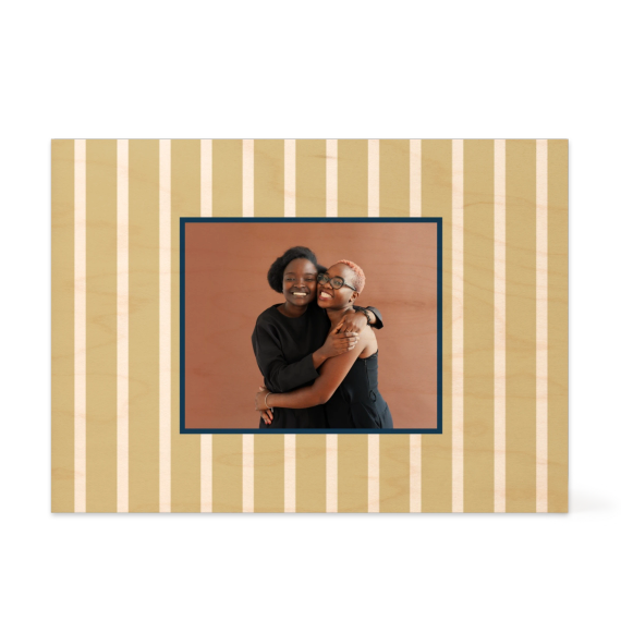 Vertical Stripes Photo Frame Vertical Stripes Photo Frame