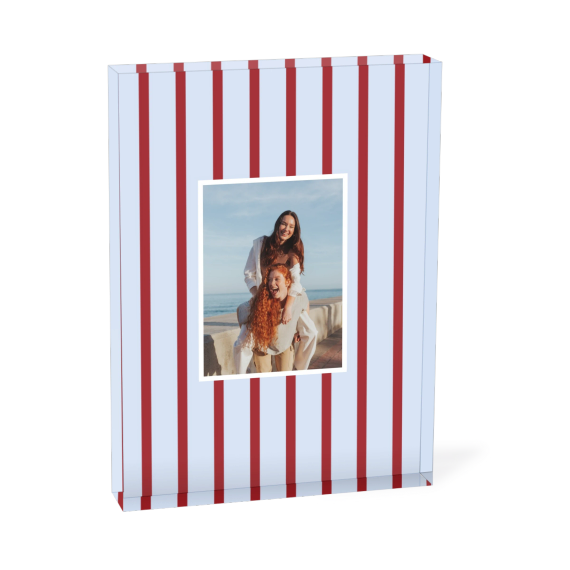 Vertical Stripes Photo Frame Vertical Stripes Photo Frame