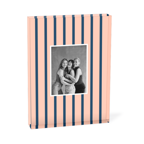 Vertical Stripes Photo Frame Vertical Stripes Photo Frame