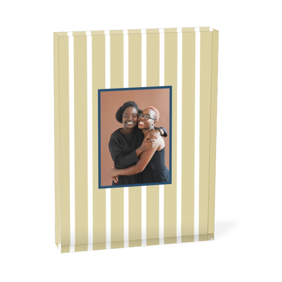 Vertical Stripes Photo Frame Vertical Stripes Photo Frame