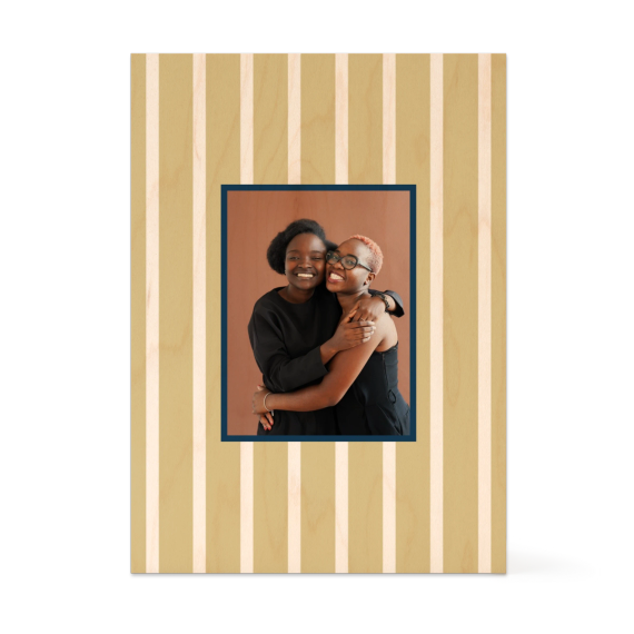 Vertical Stripes Photo Frame Vertical Stripes Photo Frame