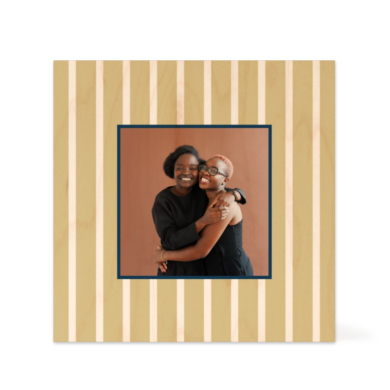 Vertical Stripes Photo Frame Vertical Stripes Photo Frame