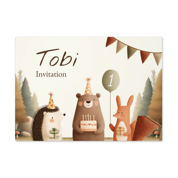 Forest Animals Party