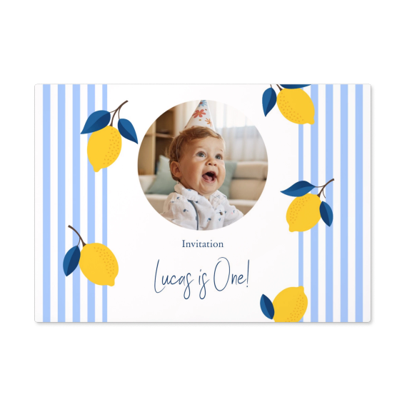 Lemon Stripes Party