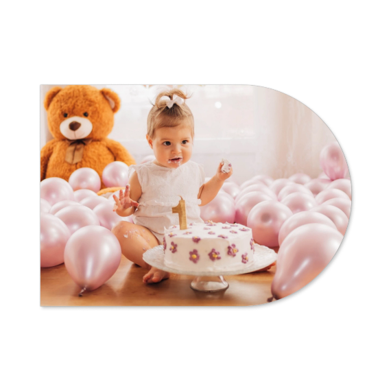 Tischset mit Bogen bedruckt Tischset mit Bogen bedruckt