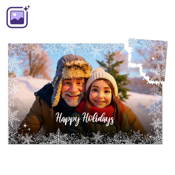 Snowflakes Frame Filter Snowflakes Frame Filter