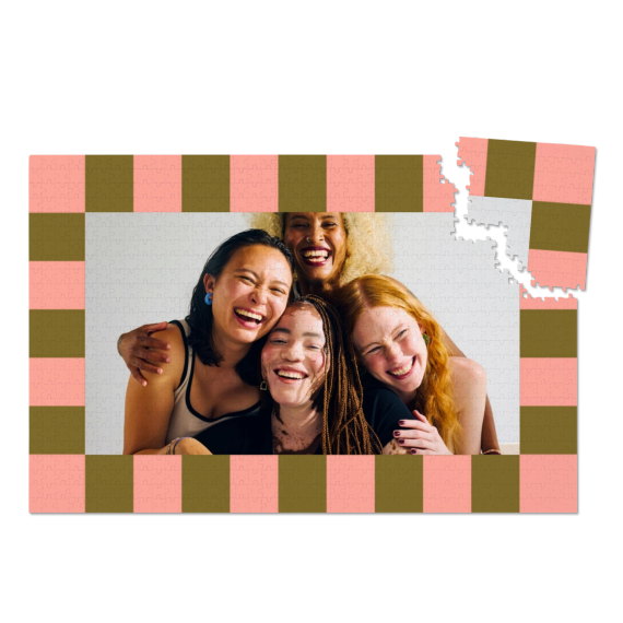 Checkered Picture Frame