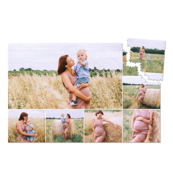 Klassisk fotorutenett - Hjoerne kontur collage Klassisk fotorutenett - Hjoerne kontur collage