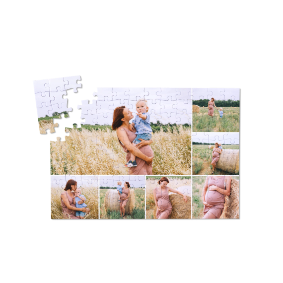 Classic photo grid - Corner contour collage Classic photo grid - Corner contour collage