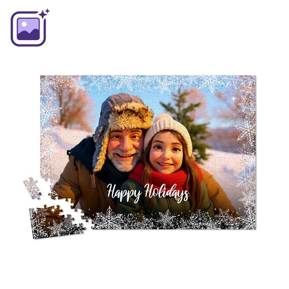 Snowflakes Frame Filter