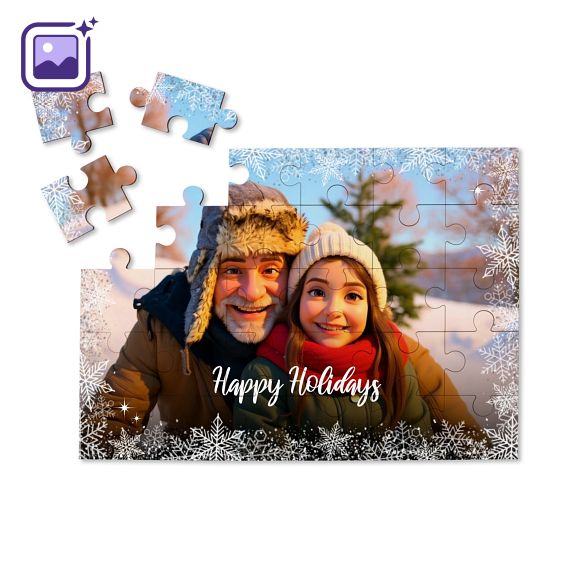 Snowflakes Frame Filter Snowflakes Frame Filter