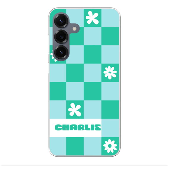 Checkerboard Flowers - Text Only Checkerboard Flowers - Text Only