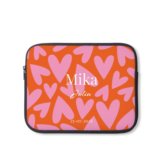 Happy Heart Pattern - Text Only