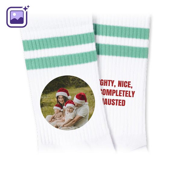 Bold Text Full Photo Filter Xmas Hat Bold Text Full Photo Filter Xmas Hat