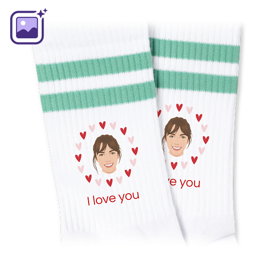 Red Hearts Avatar Pattern