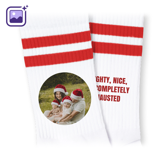 Bold Text Full Photo Filter Xmas Hat Bold Text Full Photo Filter Xmas Hat