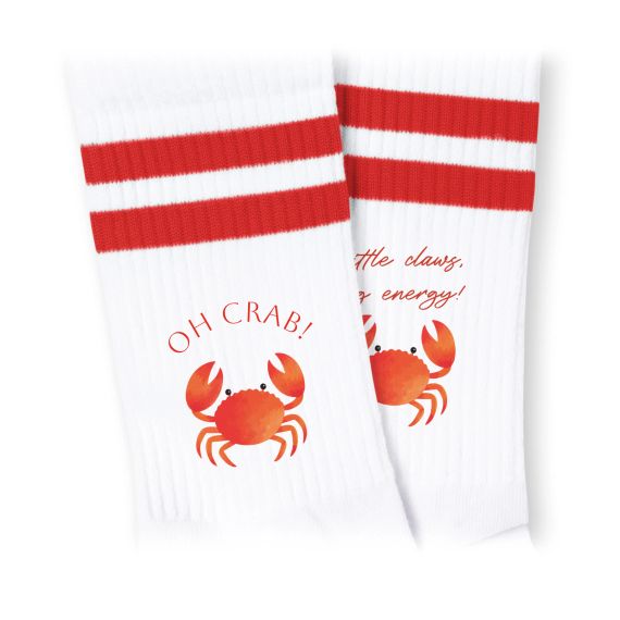 Cheeky Crab Stripes - Text only Cheeky Crab Stripes - Text only