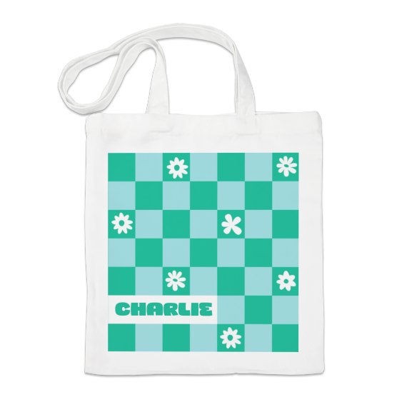Checkerboard Flowers - Text Only Checkerboard Flowers - Text Only