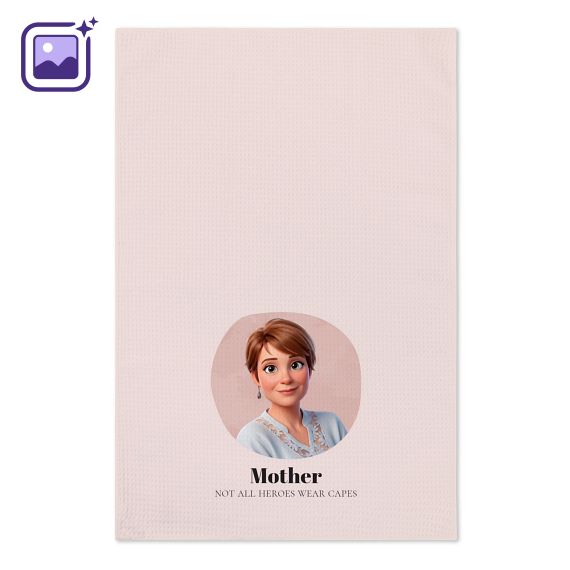 Gepersonaliseerde theedoek