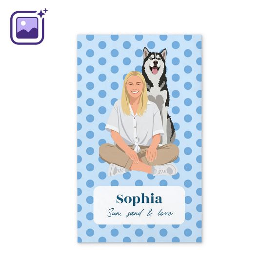 Personalised Guest Towel Personalised Guest Towel