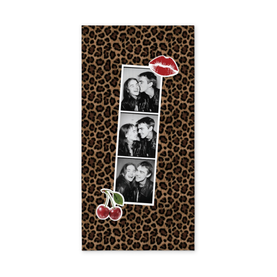 Bedrukte handdoek 50 x100 cm Bedrukte handdoek 50 x100 cm